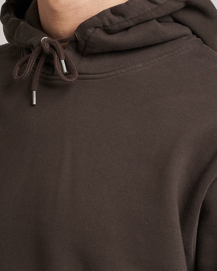 Herr | Tröjor | Colorful Standard | Classic Organic Hood Coffee Brown