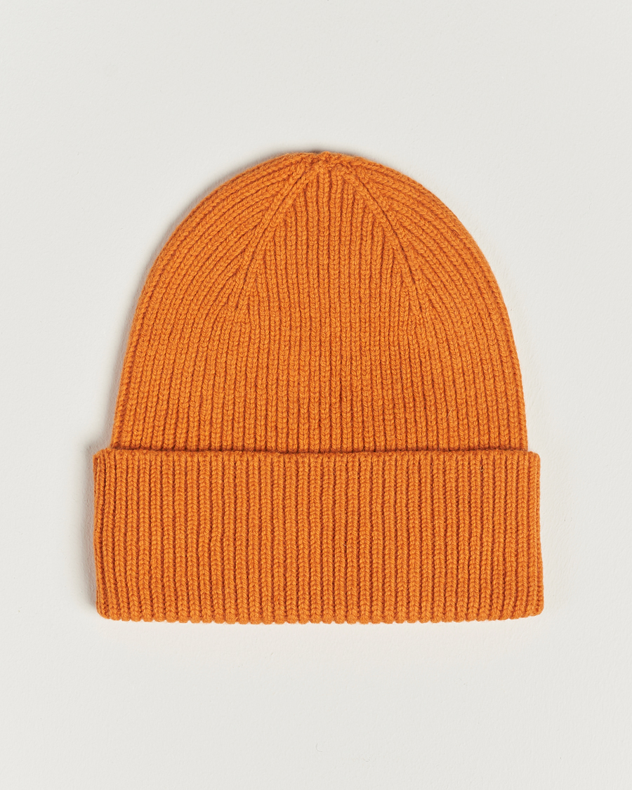 Herr | Colorful Standard Merino Wool Beanie Burned Orange | Colorful Standard | Merino Wool Beanie Burned Orange