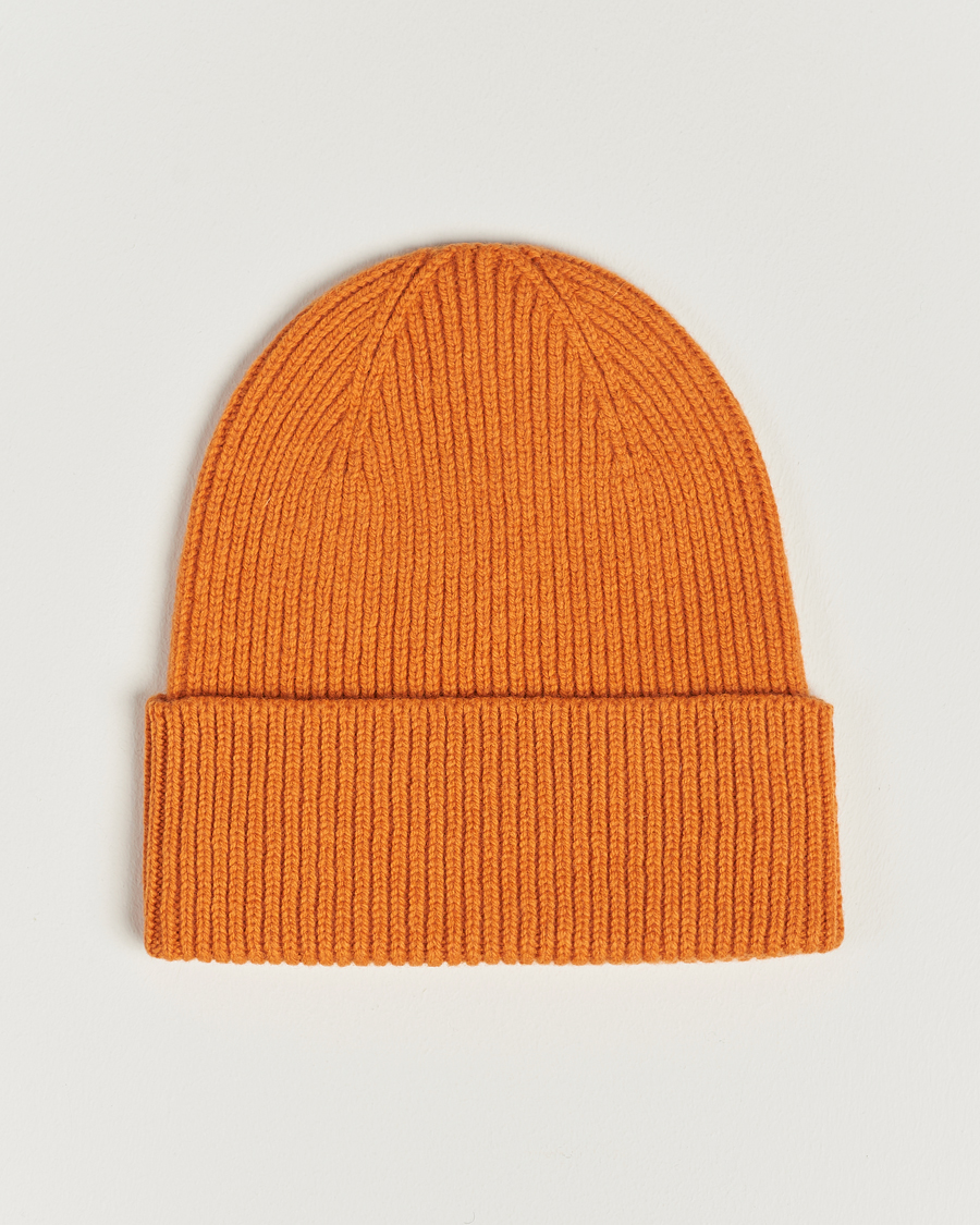 Herr | Colorful Standard Merino Wool Beanie Burned Orange | Colorful Standard | Merino Wool Beanie Burned Orange