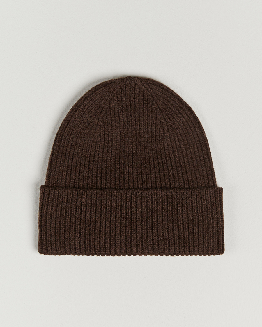 Herr | Colorful Standard Merino Wool Beanie Coffee Brown | Colorful Standard | Merino Wool Beanie Coffee Brown