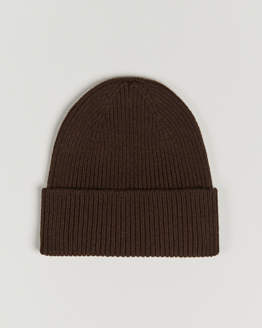 Herr | Colorful Standard Merino Wool Beanie Coffee Brown | Colorful Standard | Merino Wool Beanie Coffee Brown