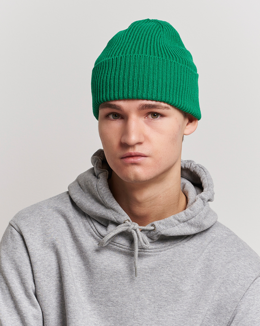 Herr |  | Colorful Standard | Merino Wool Beanie Kelly Green