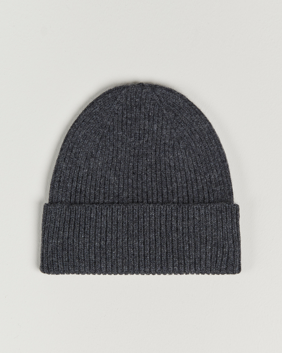 Herr | Mössor | Colorful Standard | Merino Wool Beanie Lava Grey