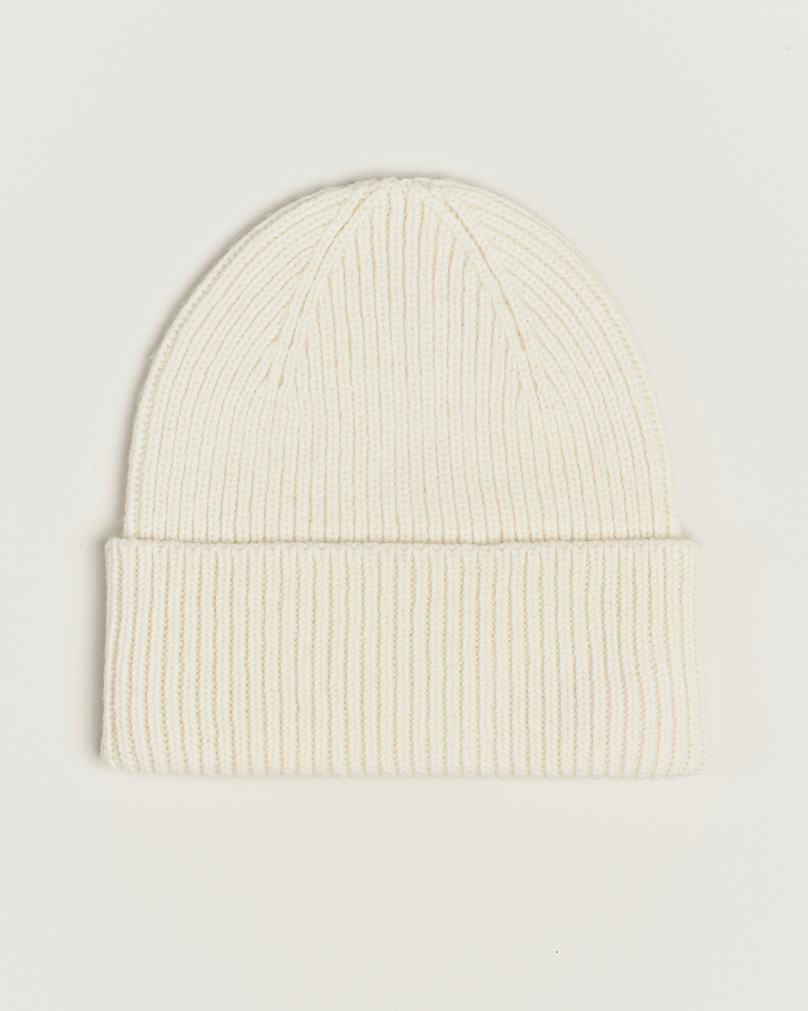 Herr | Colorful Standard Merino Wool Beanie Optical White | Colorful Standard | Merino Wool Beanie Optical White