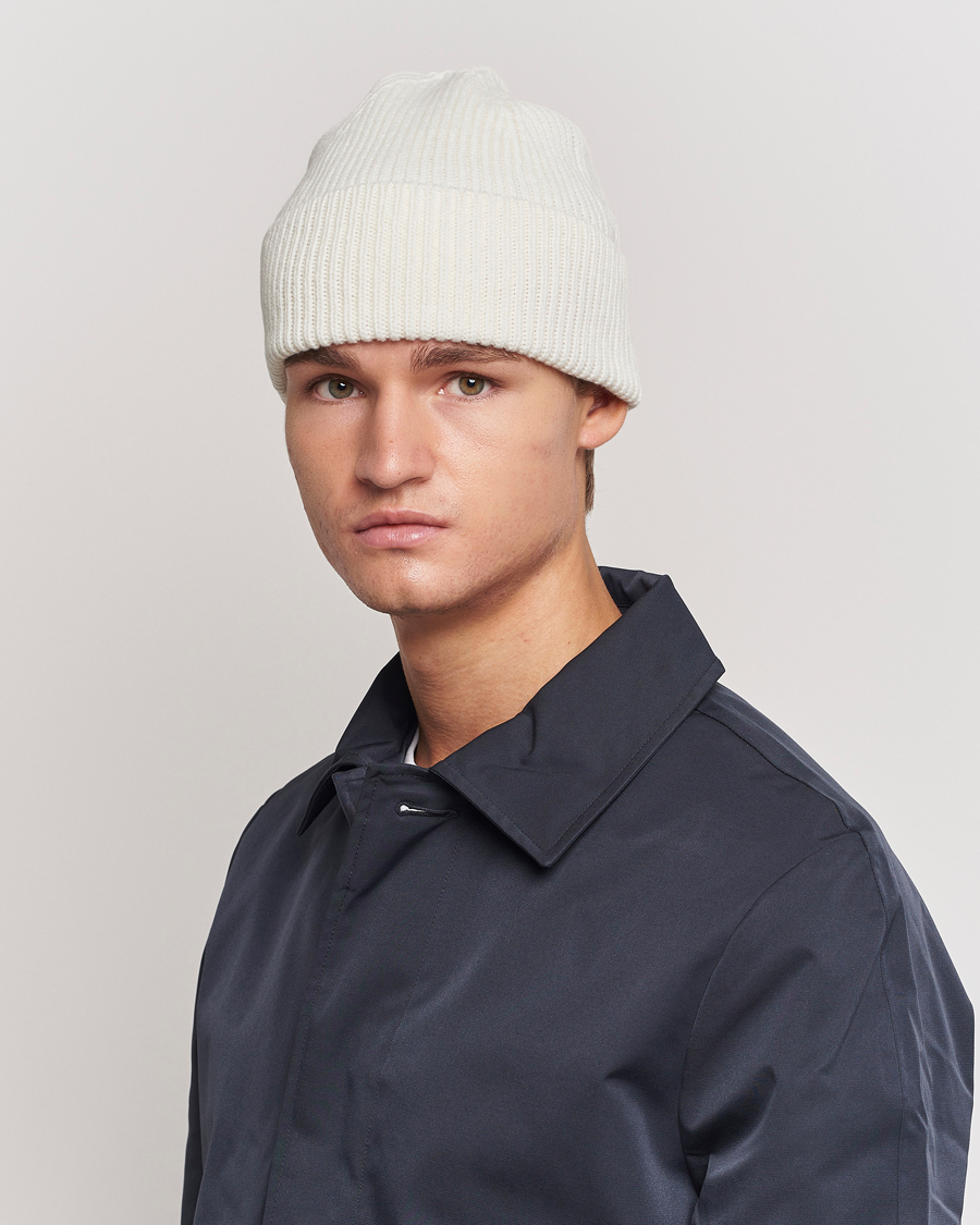 Herre |  | Colorful Standard | Merino Wool Beanie Optical White