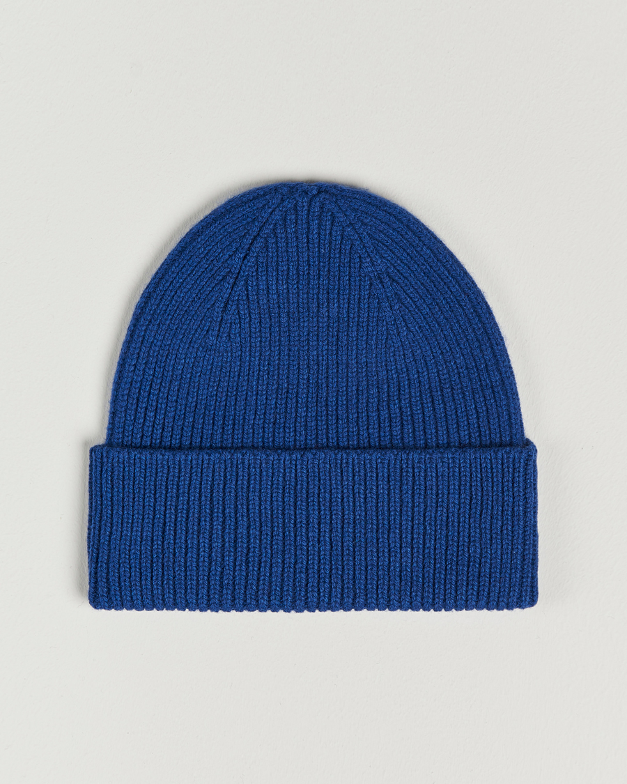 Herr | Colorful Standard Merino Wool Beanie Royal Blue | Colorful Standard | Merino Wool Beanie Royal Blue