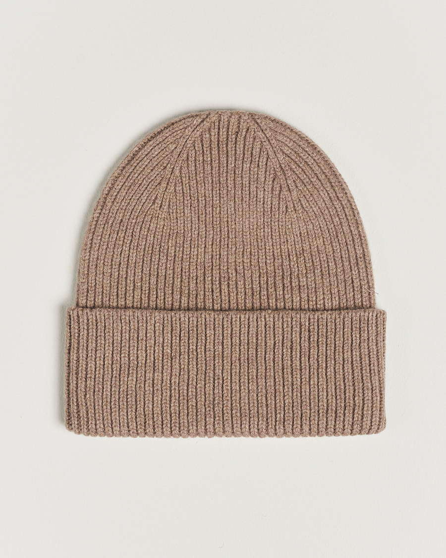 Herr | Colorful Standard Merino Wool Beanie Warm Taupe | Colorful Standard | Merino Wool Beanie Warm Taupe