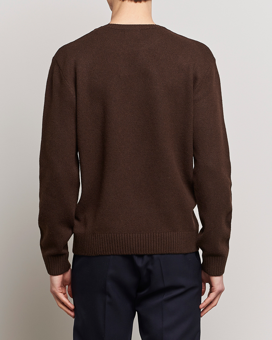 Herr | Tröjor | Colorful Standard | Classic Merino Wool Crew Neck Coffee Brown