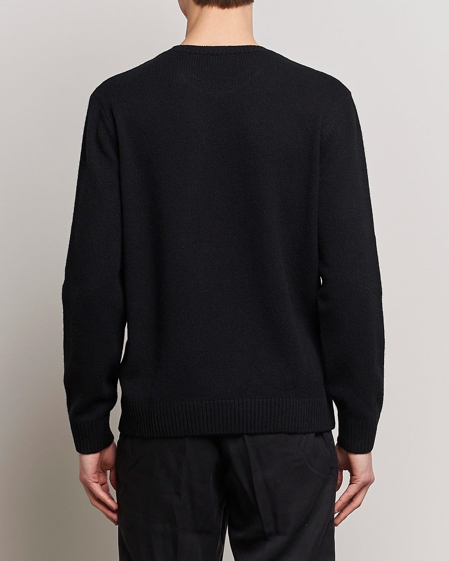Herr | Tröjor | Colorful Standard | Classic Merino Wool Crew Neck Deep Black