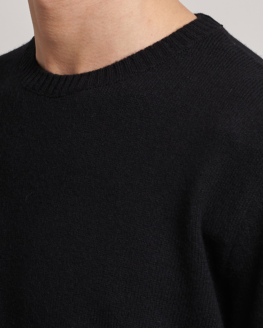 Herr | Tröjor | Colorful Standard | Classic Merino Wool Crew Neck Deep Black