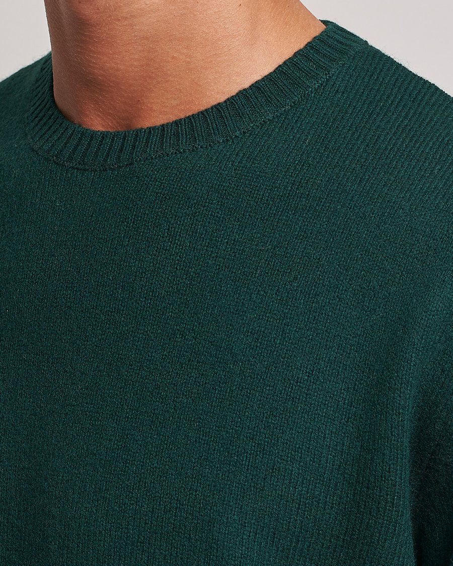 Herr | Tröjor | Colorful Standard | Classic Merino Wool Crew Neck Emerald Green