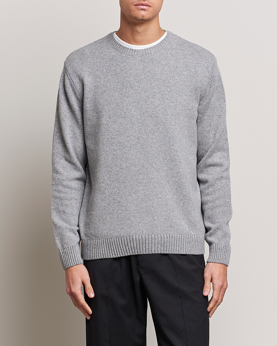 Herr | Colorful Standard | Colorful Standard | Classic Merino Wool Crew Neck Heather Grey