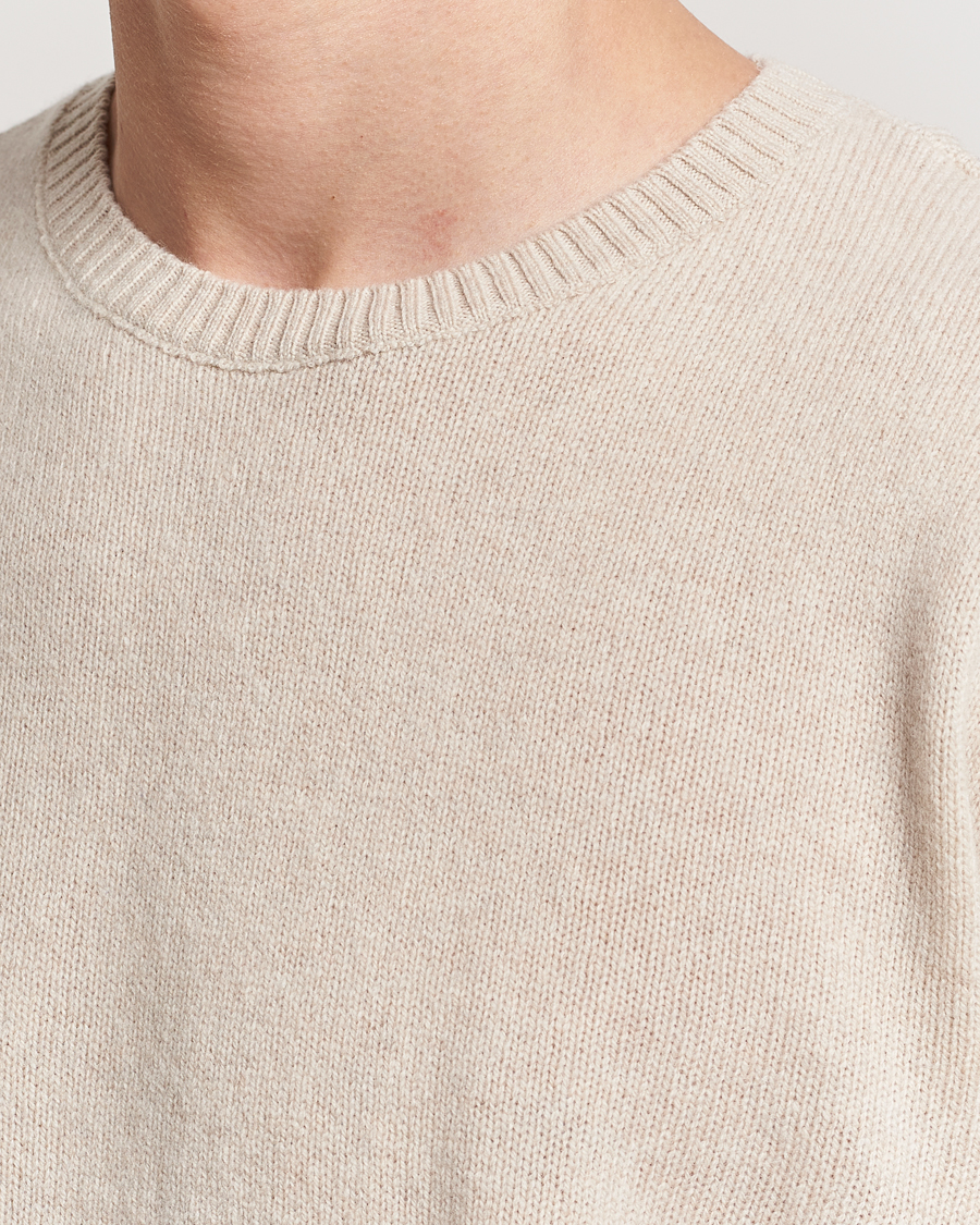 Herr | Tröjor | Colorful Standard | Classic Merino Wool Crew Neck Ivory White