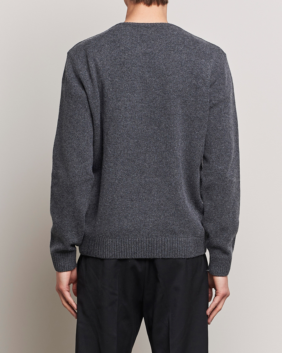 Herr | Tröjor | Colorful Standard | Classic Merino Wool Crew Neck Lava Grey