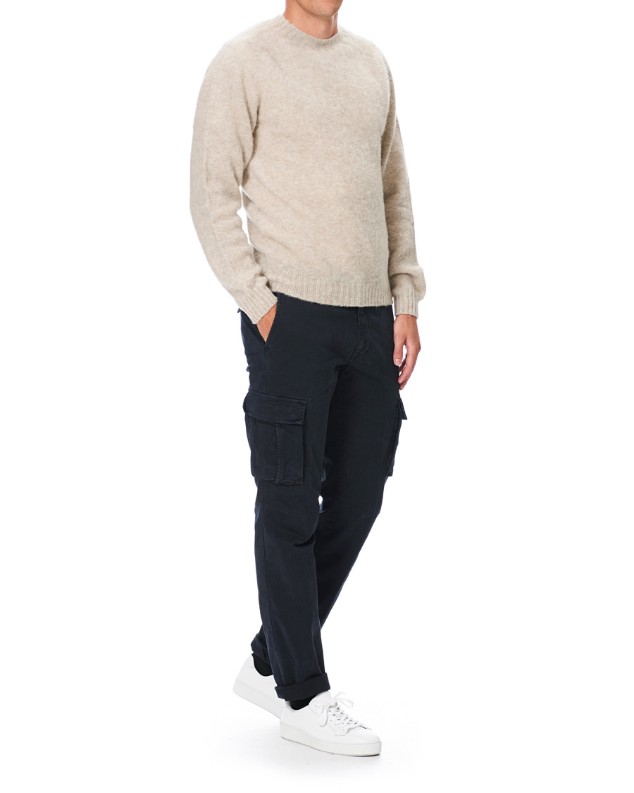 Herr | Byxor | Aeronautica Militare | Cargo Trousers Blue Navy