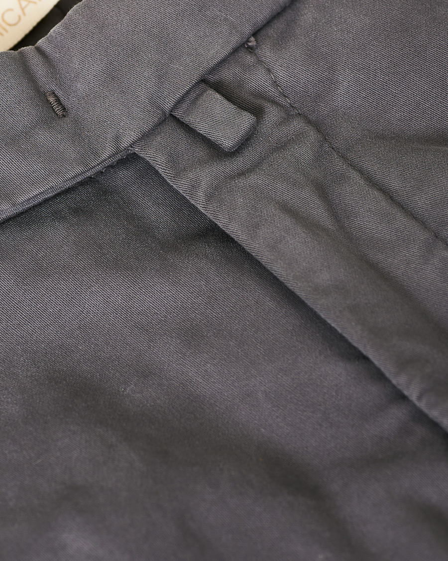 Herr | Byxor | Briglia 1949 | Slim Fit Cotton Chino Grey