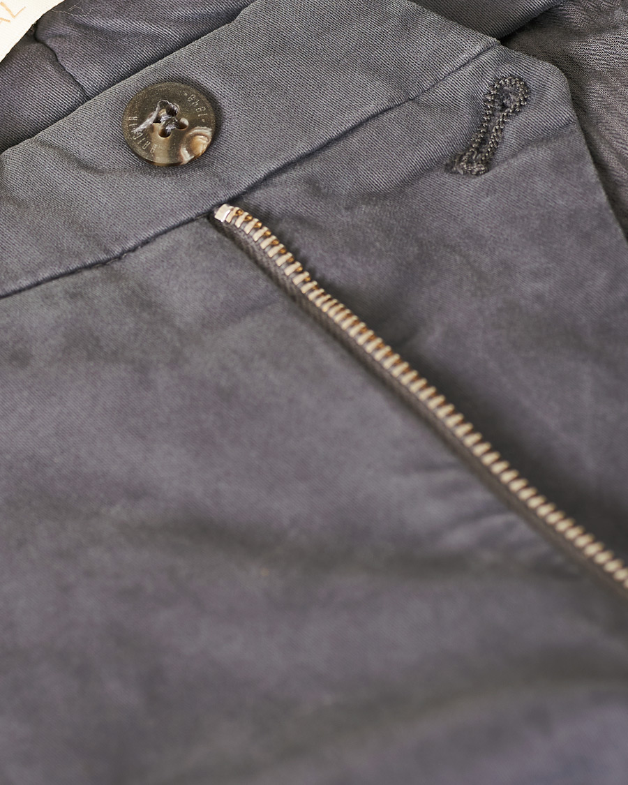 Herr | Byxor | Briglia 1949 | Slim Fit Cotton Chino Grey