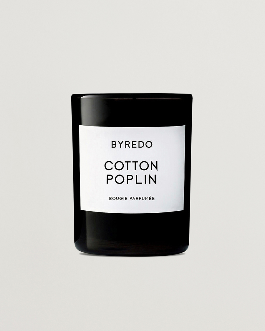 Herr | Doftljus | BYREDO | Candle Cotton Poplin 70gr
