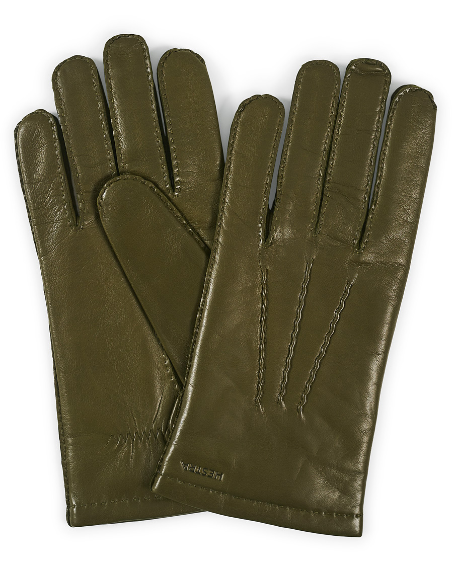 Herr | Hestra Edward Wool Liner Glove Loden | Hestra | Edward Wool Liner Glove Loden