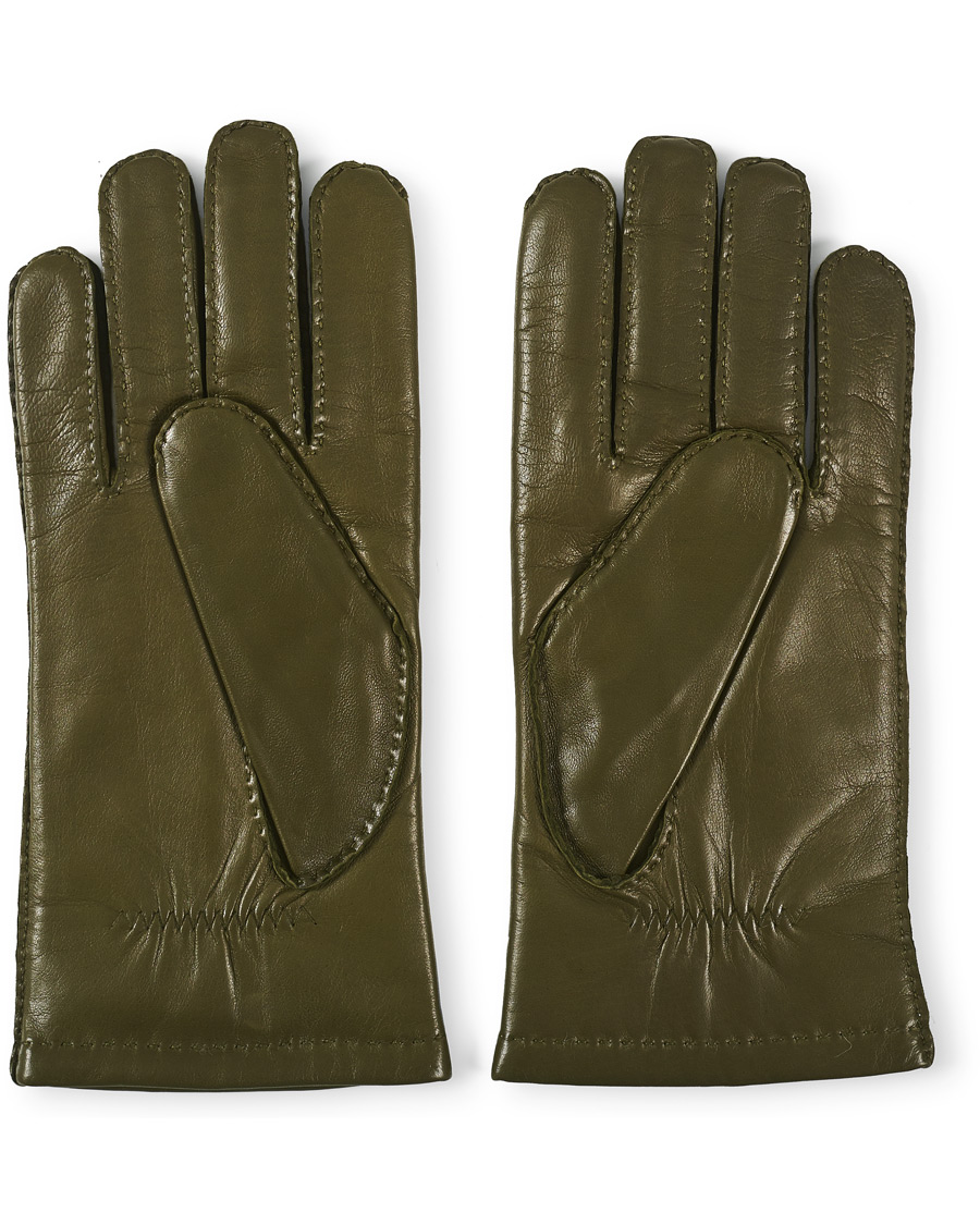 Herr | Hestra Edward Wool Liner Glove Loden | Hestra | Edward Wool Liner Glove Loden