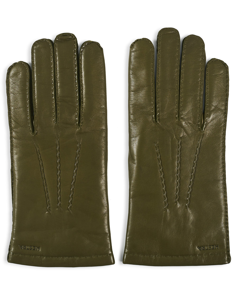 Herr | Hestra Edward Wool Liner Glove Loden | Hestra | Edward Wool Liner Glove Loden