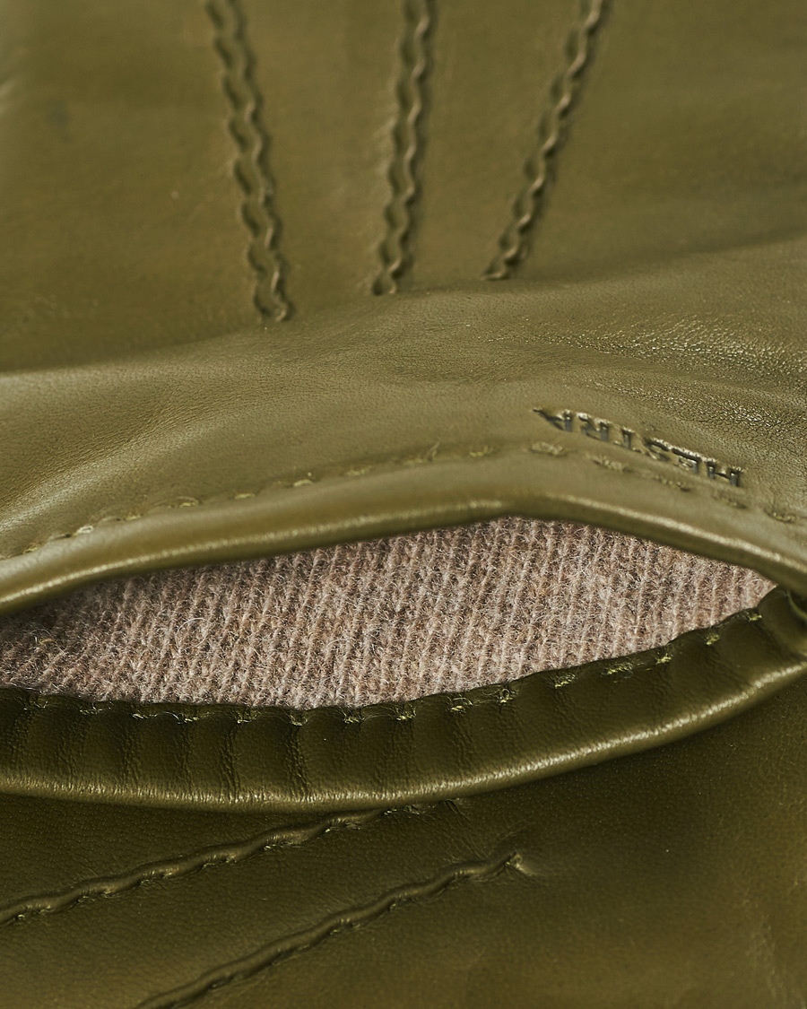 Herr | Hestra Edward Wool Liner Glove Loden | Hestra | Edward Wool Liner Glove Loden