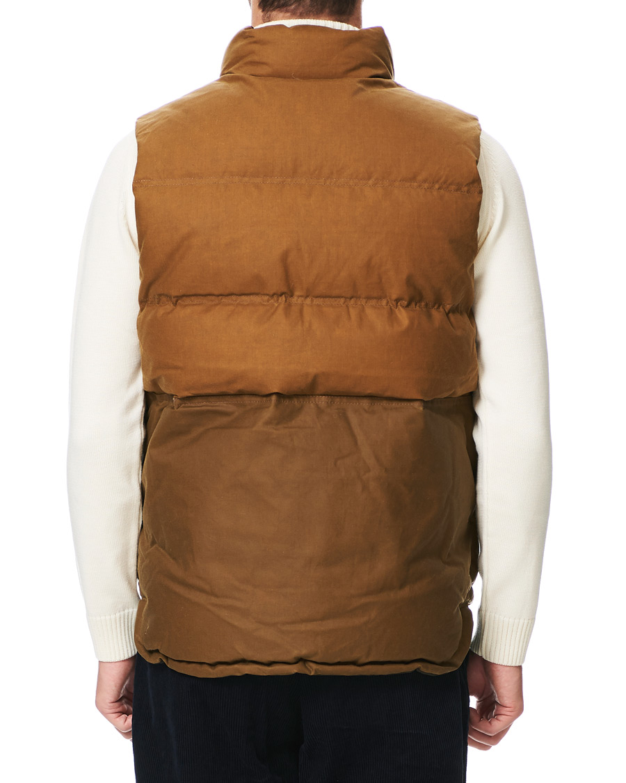 Herr | Jackor | Filson | Down Cruiser Padded Vest Dark Tan