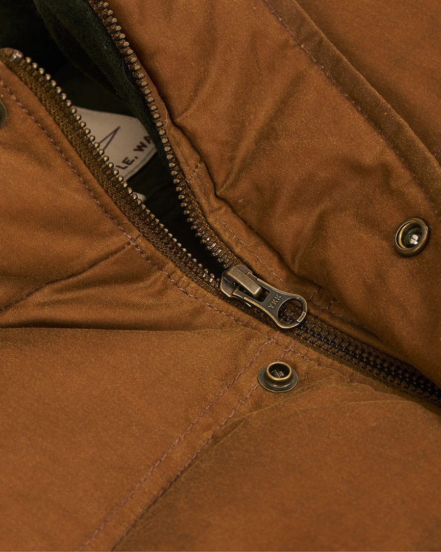 Herr | Jackor | Filson | Down Cruiser Padded Vest Dark Tan