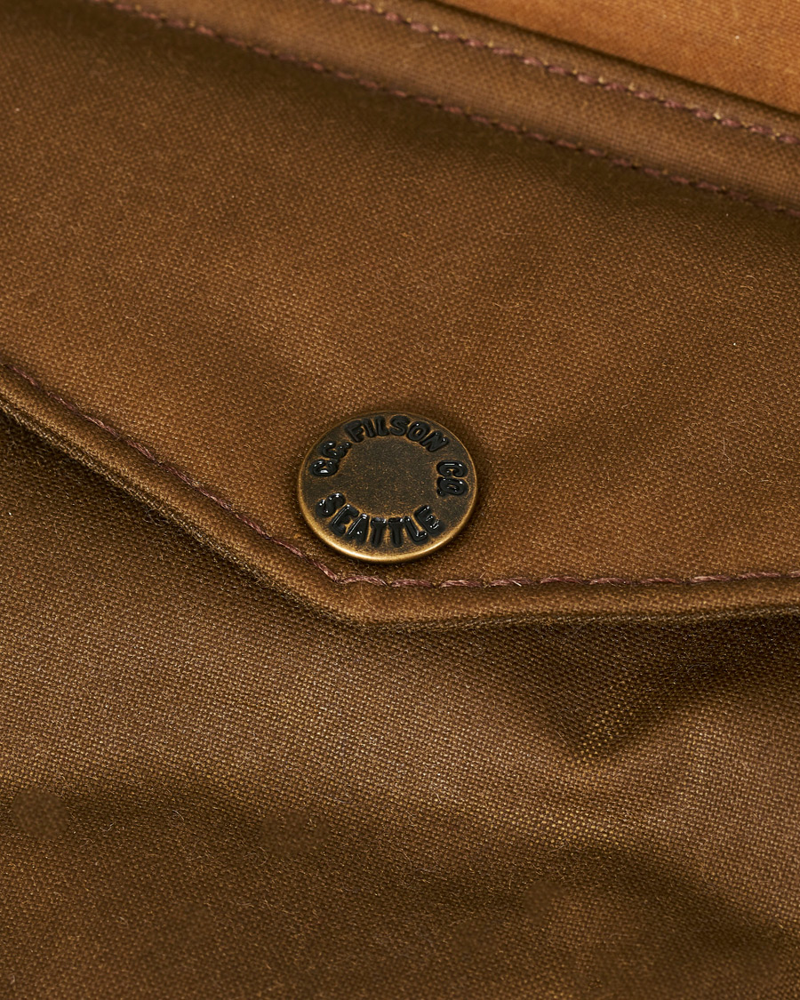 Herr | Jackor | Filson | Down Cruiser Padded Vest Dark Tan