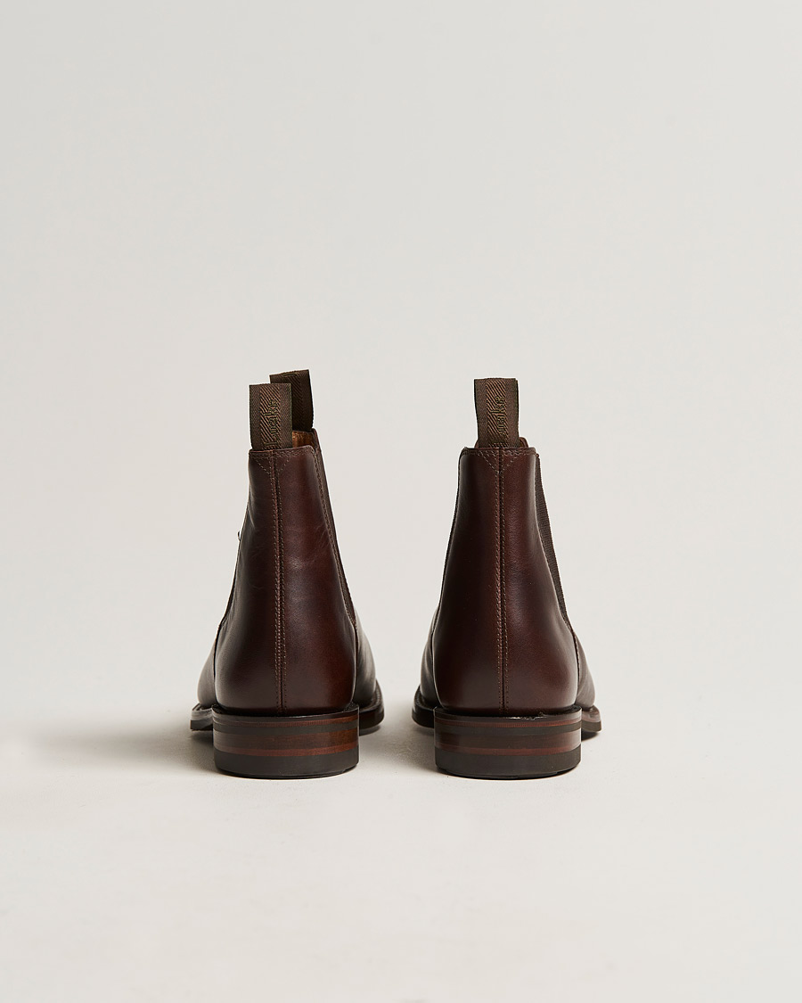 Herr | Kängor | Loake 1880 | Chatsworth Chelsea Boot Dk Brown Waxy Calf