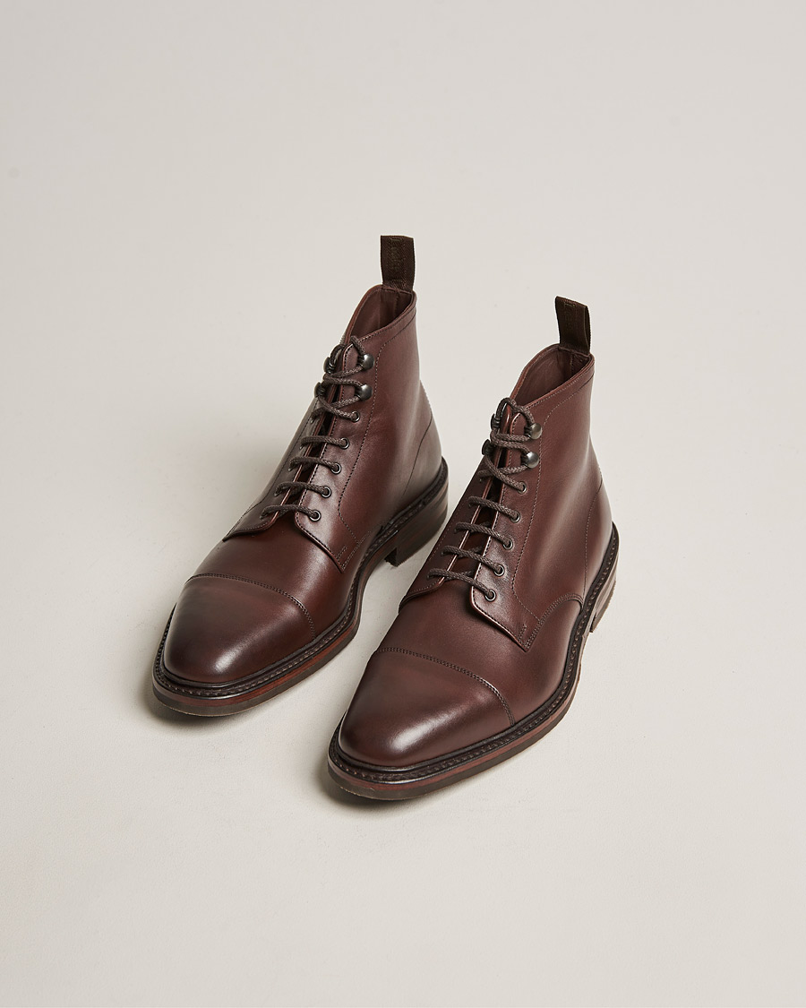 Herr | Best of British | Loake 1880 | Roehampton Boot Dk Brown Burnished Calf