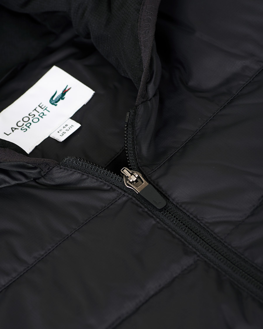 Herr | Jackor | Lacoste | Hooded Jacket Noir