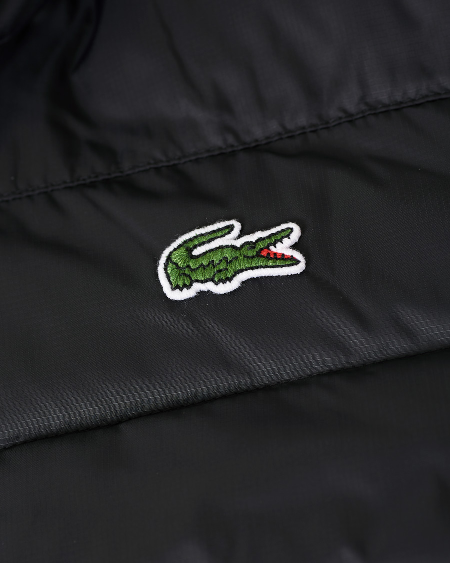 Herr | Jackor | Lacoste | Hooded Jacket Noir