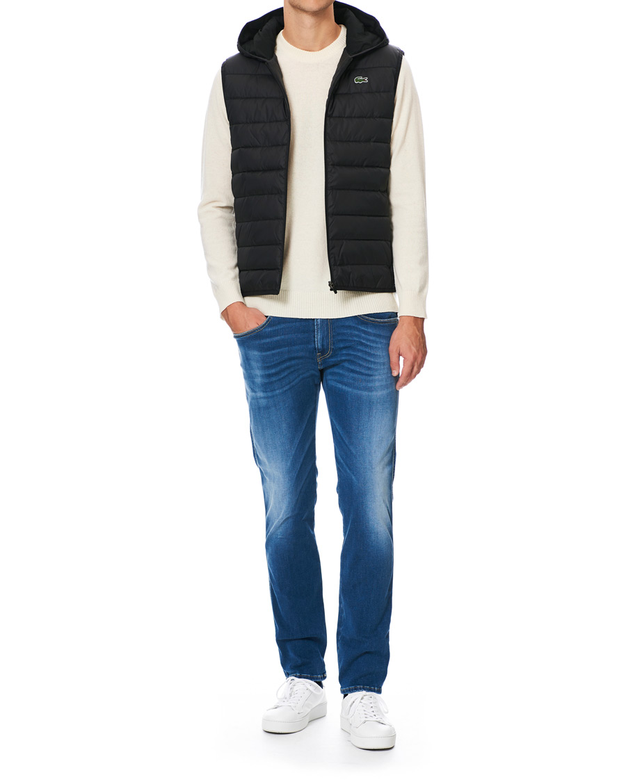 Herr | Jackor | Lacoste | Hooded Vest Noir