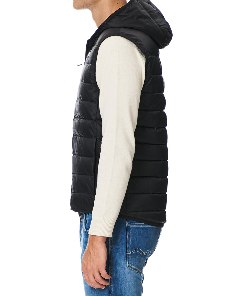 Herr | Jackor | Lacoste | Hooded Vest Noir