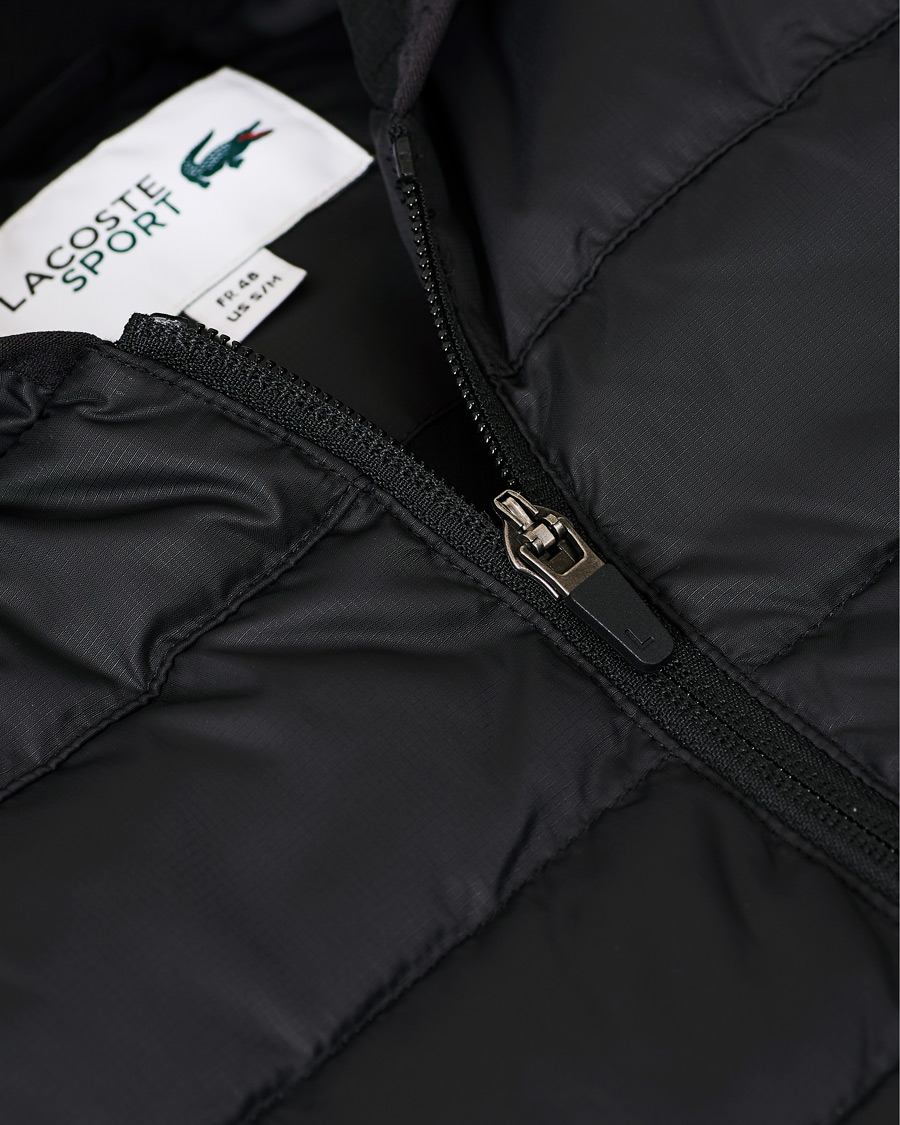 Herr | Jackor | Lacoste | Hooded Vest Noir