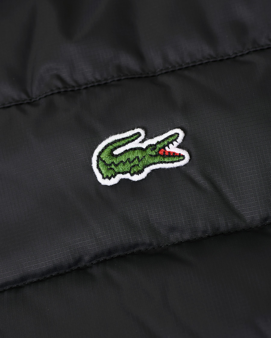 Herr | Jackor | Lacoste | Hooded Vest Noir