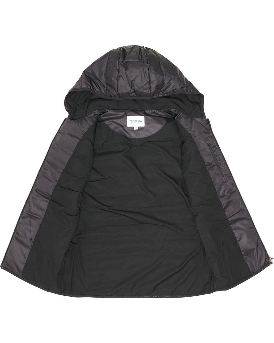 Herr | Jackor | Lacoste | Hooded Vest Noir