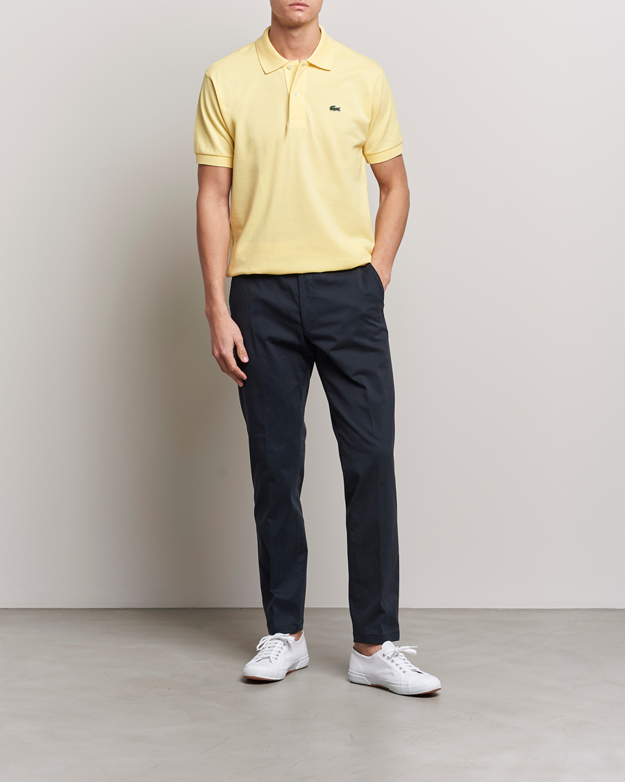 Herr | Pikéer | Lacoste | Original Polo Piké Yellow