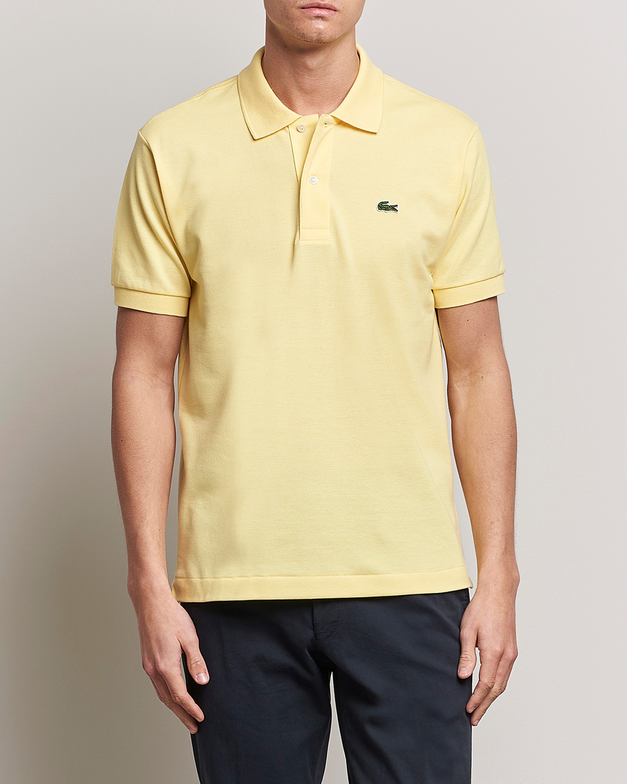 Herr | Pikéer | Lacoste | Original Polo Piké Yellow