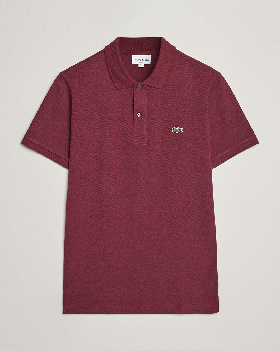 Herr | Pikéer | Lacoste | Slim Fit Polo Piké Vine Chine