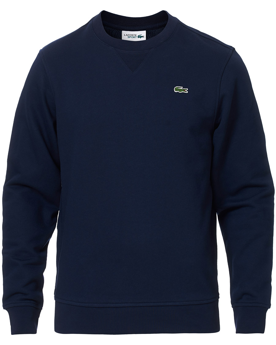 Herr | Tröjor | Lacoste | Crew Neck Sweatshirt Navy Blue