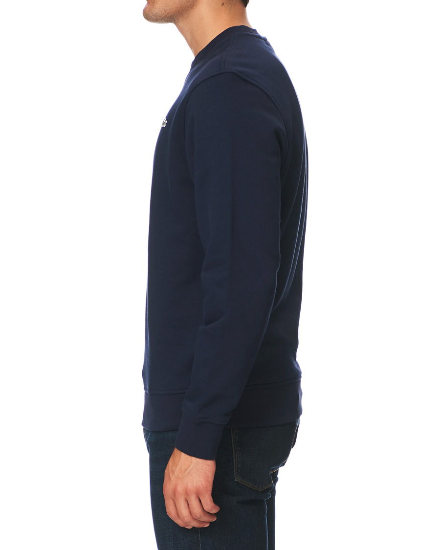 Herr | Tröjor | Lacoste | Crew Neck Sweatshirt Navy Blue
