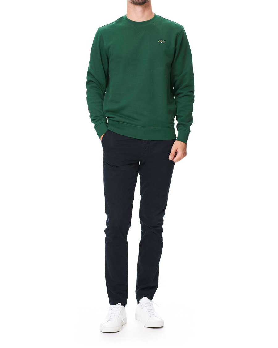 Herr | Tröjor | Lacoste | Crew Neck Sweatshirt Green