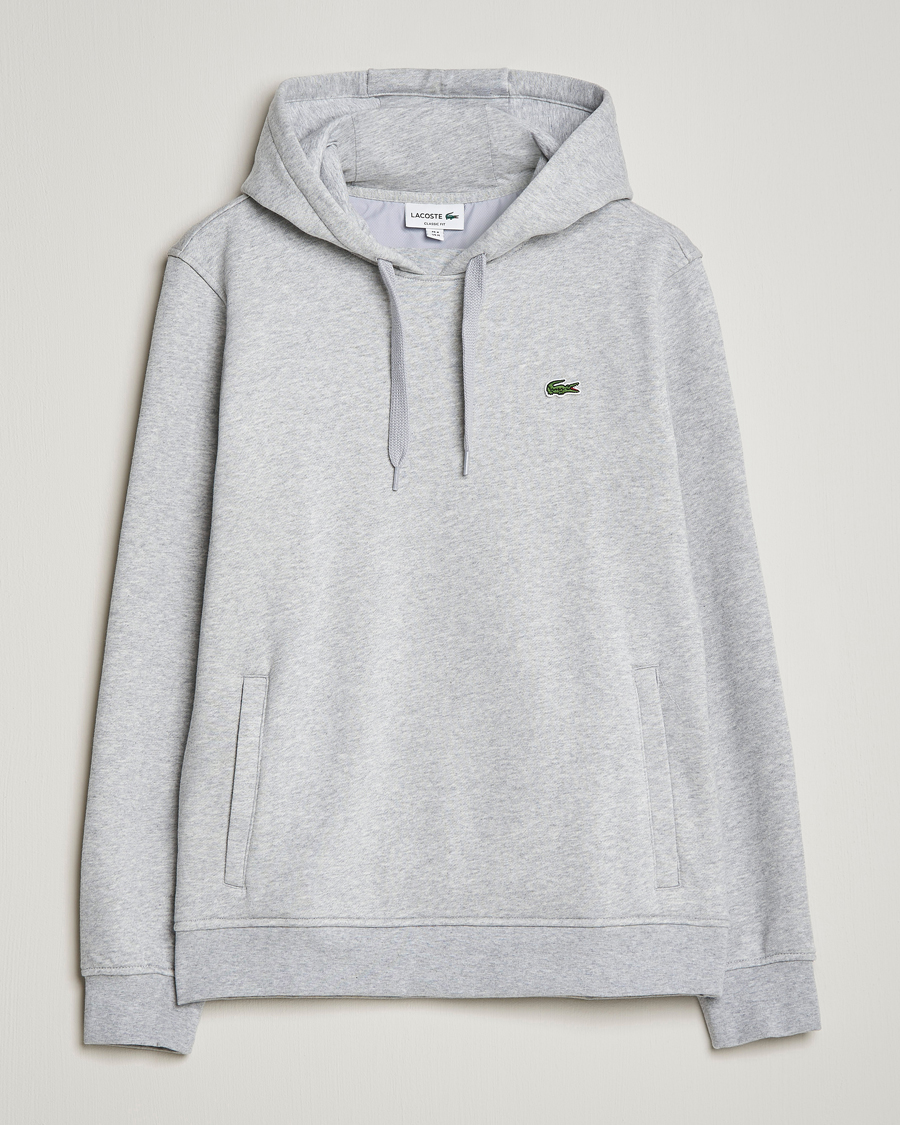 Herr | Tröjor | Lacoste | Hoodie Silver Chine