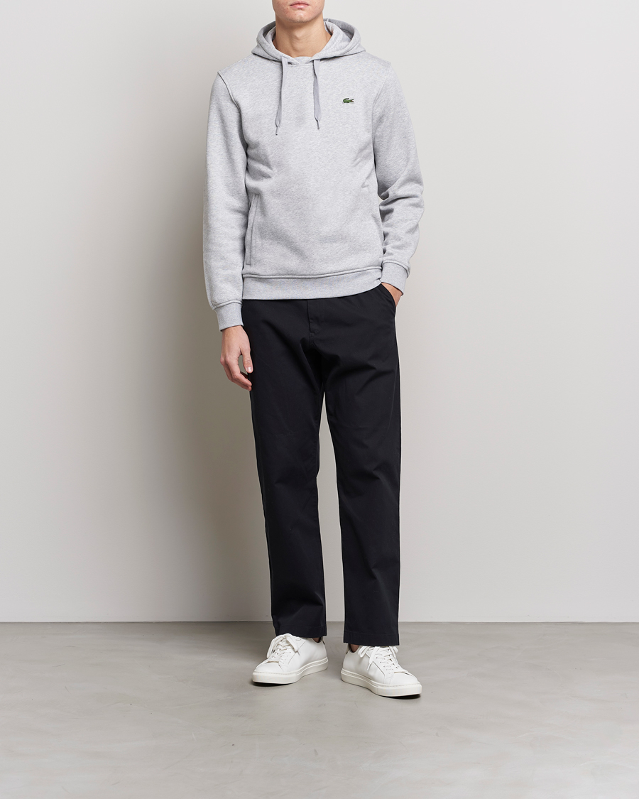 Herr | Tröjor | Lacoste | Hoodie Silver Chine