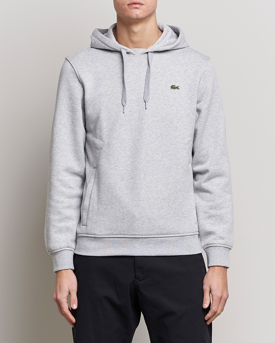 Herr | Training | Lacoste | Hoodie Silver Chine