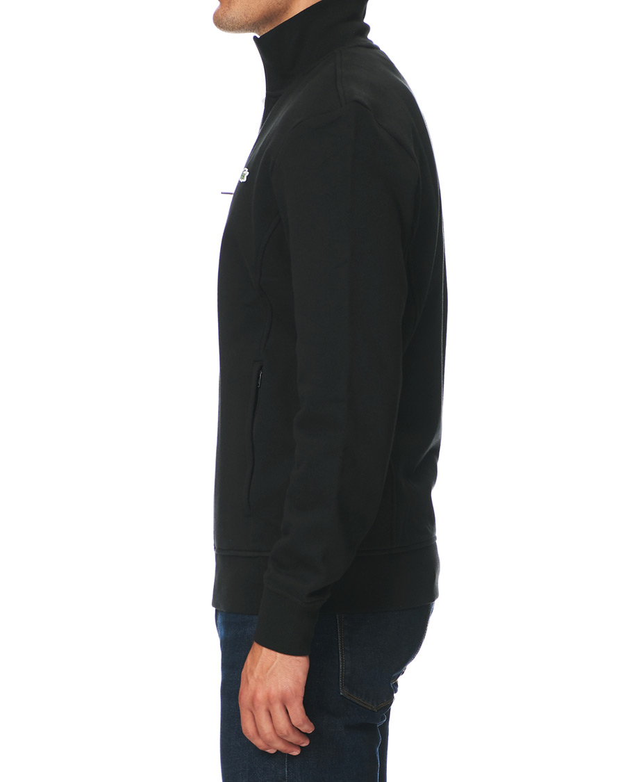 Herr | Tröjor | Lacoste Sport | Full Zip Sweater Black