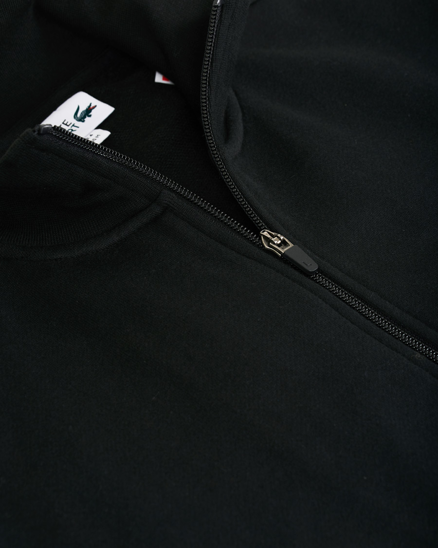 Herr | Tröjor | Lacoste Sport | Full Zip Sweater Black