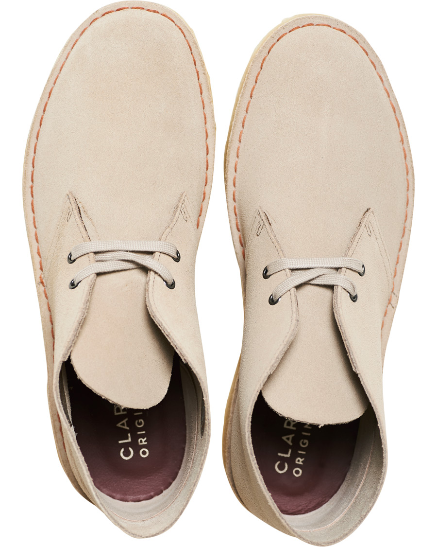 Herr | Clarks Originals Desert Boot Sand Suede | Clarks Originals | Desert Boot Sand Suede